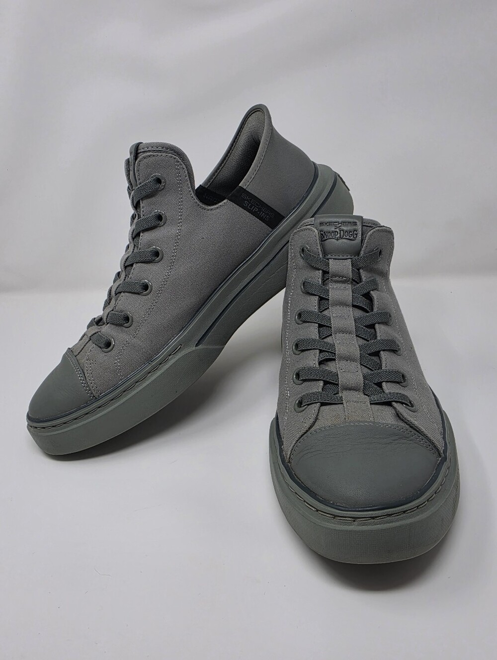 Skechers x Snoop Dogg Snoop ONE-BOSS Life Canvas Hands Free Slip-Ins Sneakers